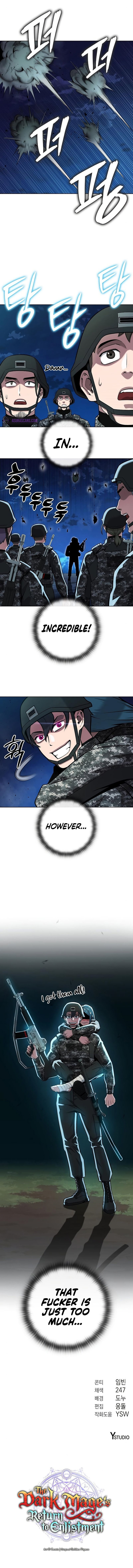 18+ The Dark Mage’s Return to Enlistment Chapter 29 page 11