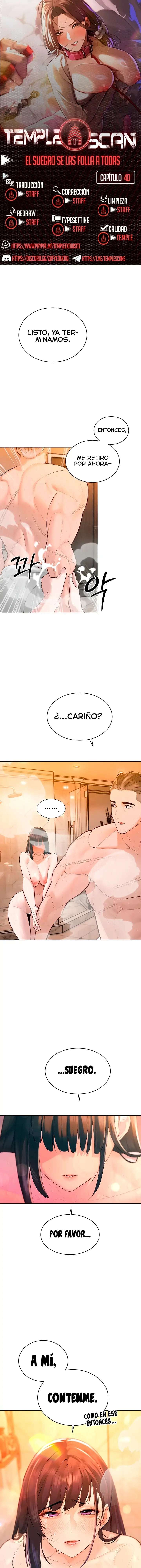 18+ The Father-In-Law Fucks Them All Raw Chapter 40 page 1
