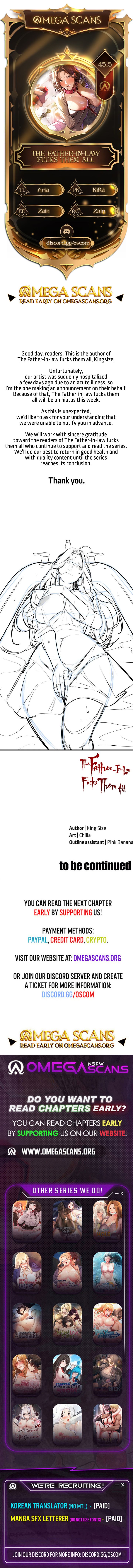 18+ The Father-In-Law Fucks Them All Chapter 45.5 page 1