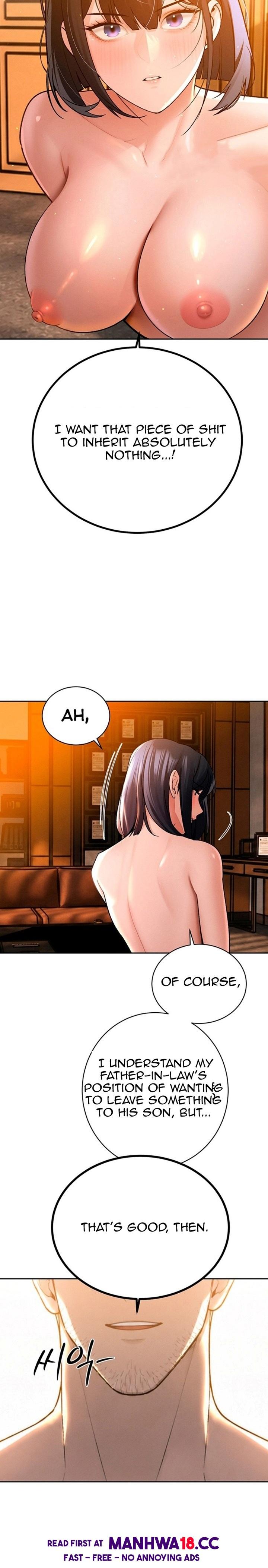 18+ The Father-In-Law Fucks Them All Chapter 46 page 9