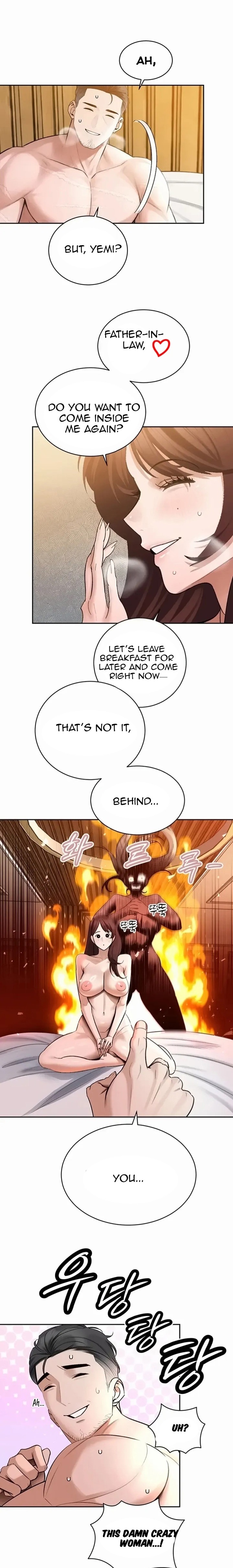 18+ The Father-In-Law Fucks Them All Chapter 57 page 8