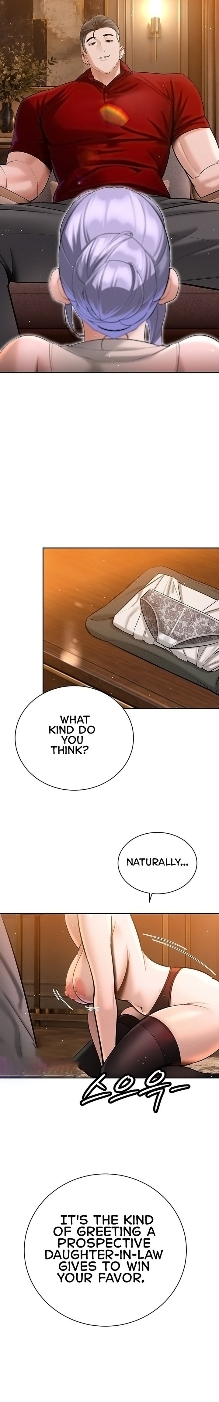 18+ The Father-In-Law Fucks Them All Chapter 59 page 8