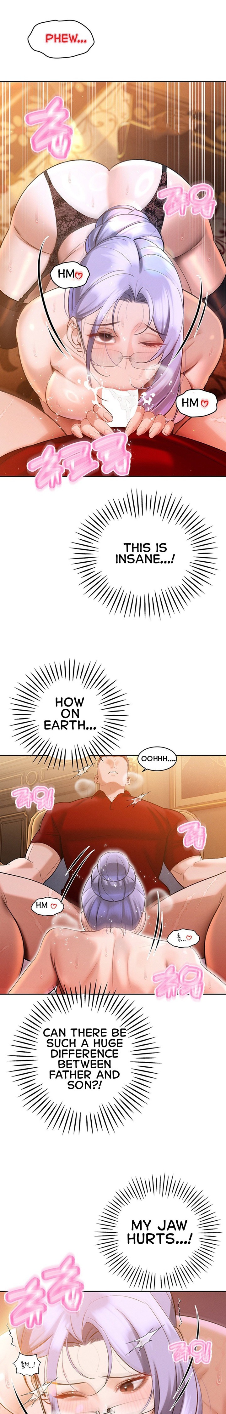 18+ The Father-In-Law Fucks Them All Chapter 59 page 14