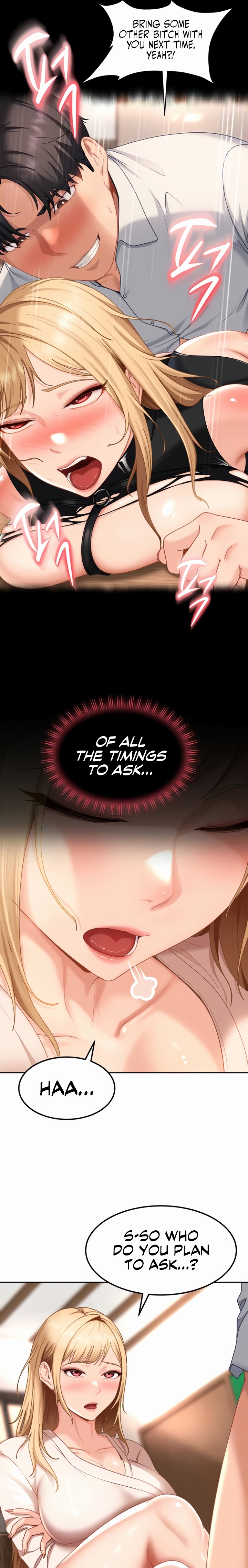 18+ The Female Delinquent Set Her Eyes On Me Chapter 22 page 7