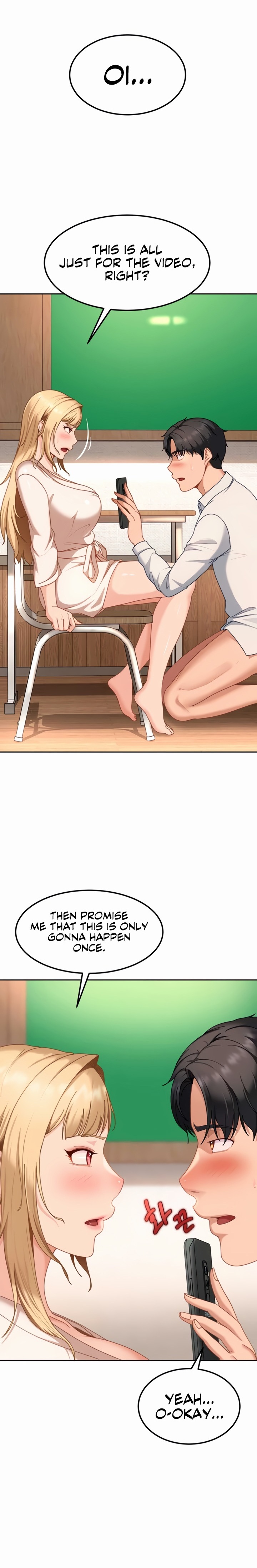 18+ The Female Delinquent Set Her Eyes On Me Chapter 22 page 9