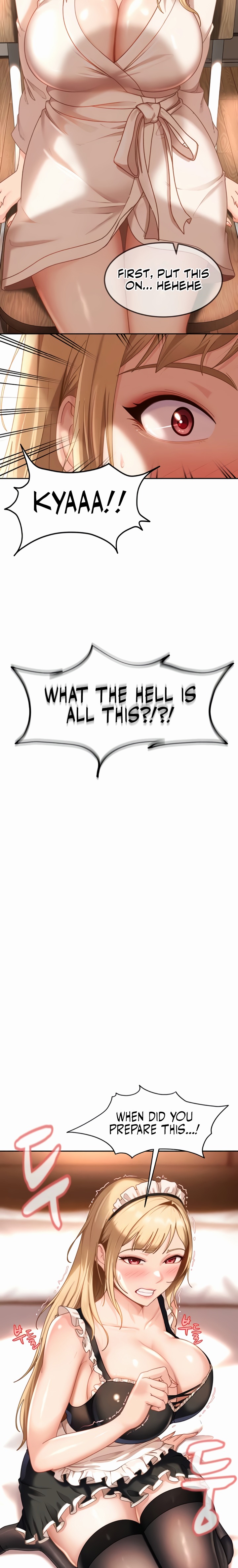 18+ The Female Delinquent Set Her Eyes On Me Chapter 22 page 11