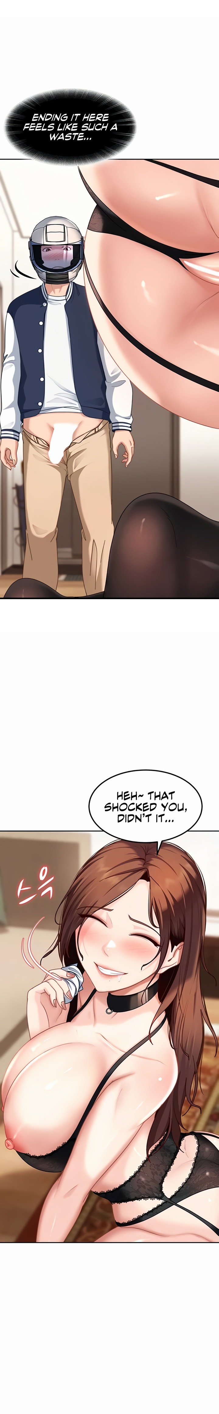 18+ The Female Delinquent Set Her Eyes On Me Chapter 25 page 1