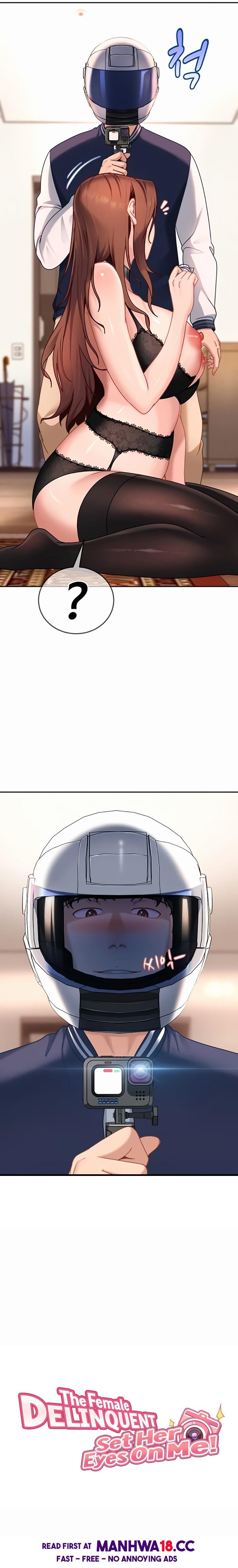 18+ The Female Delinquent Set Her Eyes On Me Chapter 25 page 2