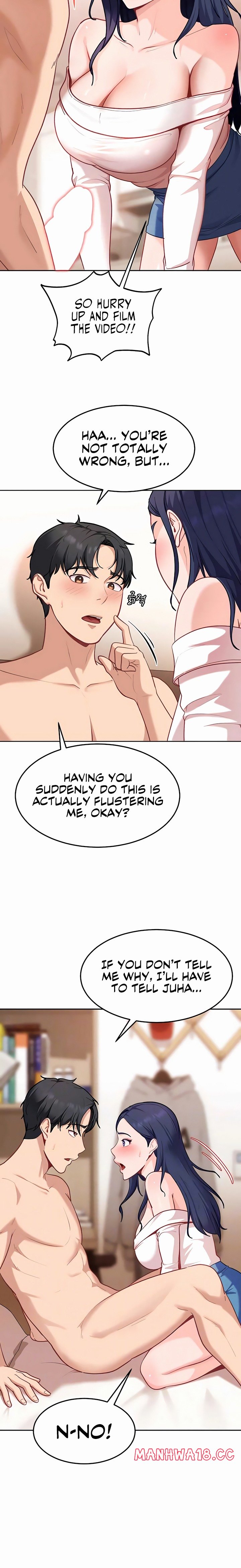 18+ The Female Delinquent Set Her Eyes On Me Chapter 35 page 6