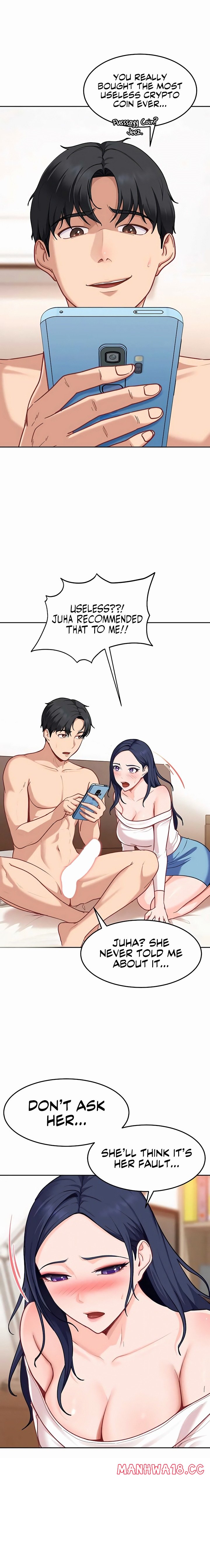 18+ The Female Delinquent Set Her Eyes On Me Chapter 35 page 8