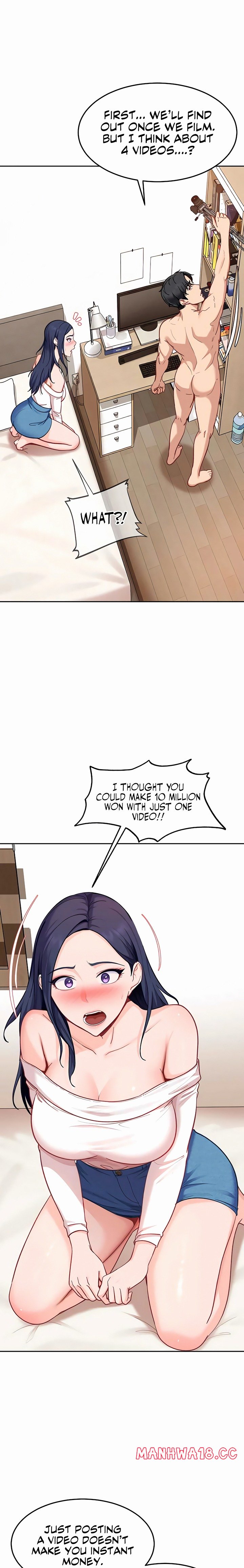 18+ The Female Delinquent Set Her Eyes On Me Chapter 35 page 10