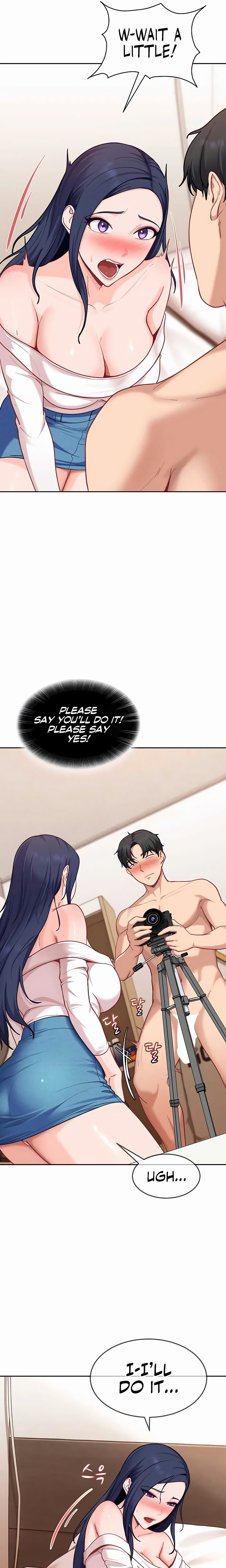 18+ The Female Delinquent Set Her Eyes On Me Chapter 35 page 13