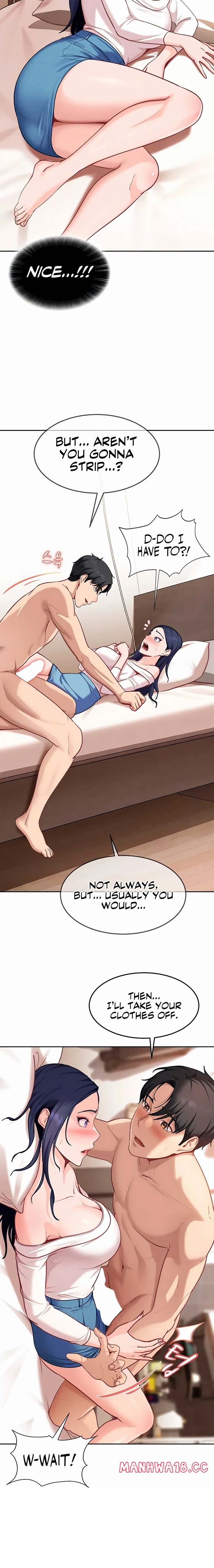 18+ The Female Delinquent Set Her Eyes On Me Chapter 35 page 14
