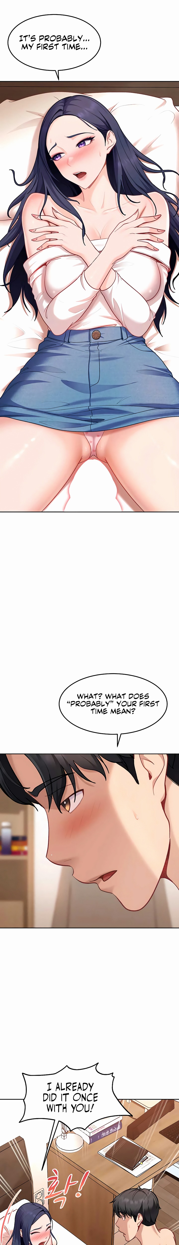 18+ The Female Delinquent Set Her Eyes On Me Chapter 35 page 16