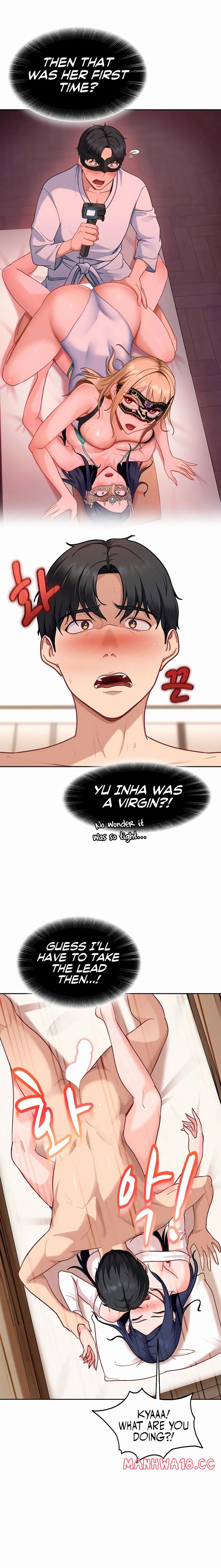 18+ The Female Delinquent Set Her Eyes On Me Chapter 35 page 18