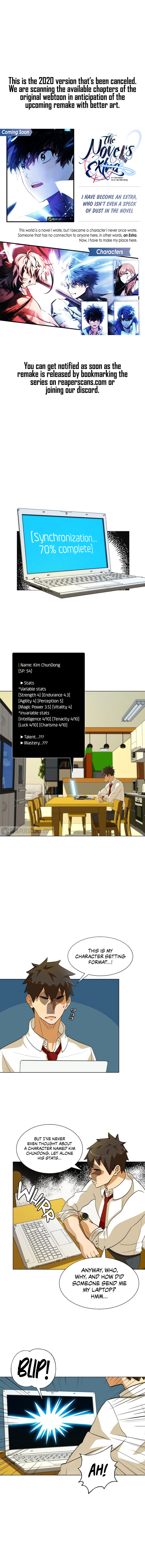 18+ The Novel’s Extra (Remake) Chapter 0.3 page 2