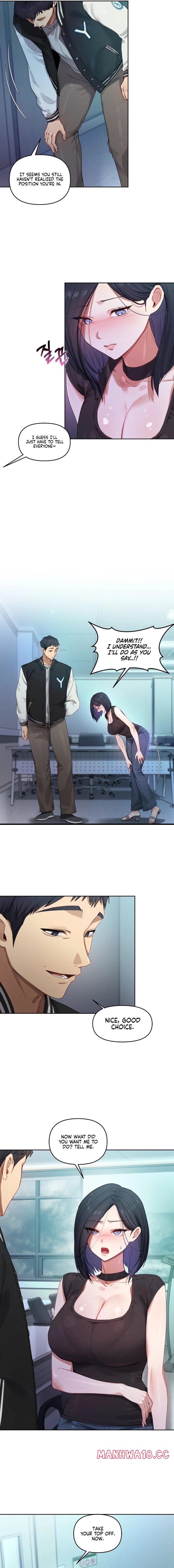18+ The Professor’s Secret Account Chapter 3 page 8