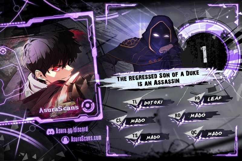 18+ The Regressed Son of a Duke is an Assassin Chapter 1 page 1