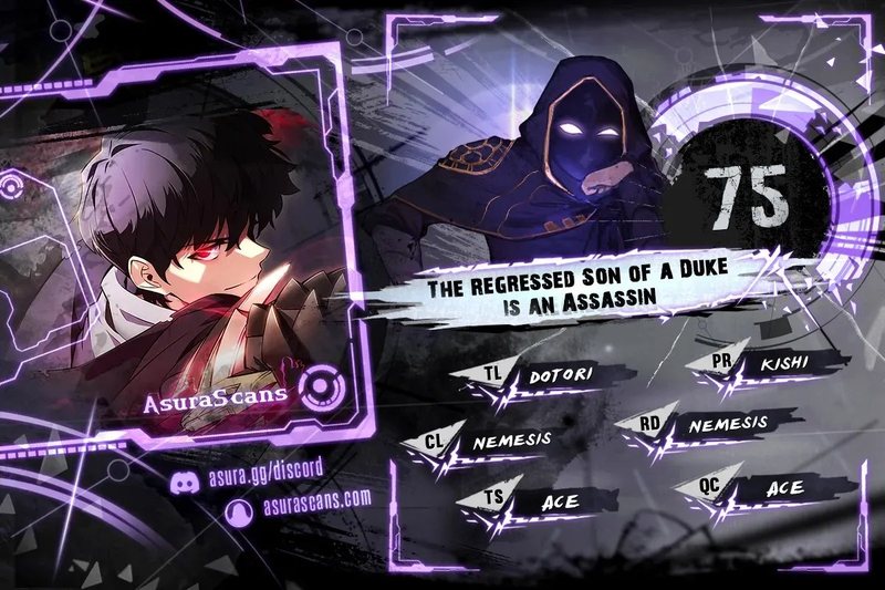 18+ The Regressed Son of a Duke is an Assassin Chapter 75 page 1