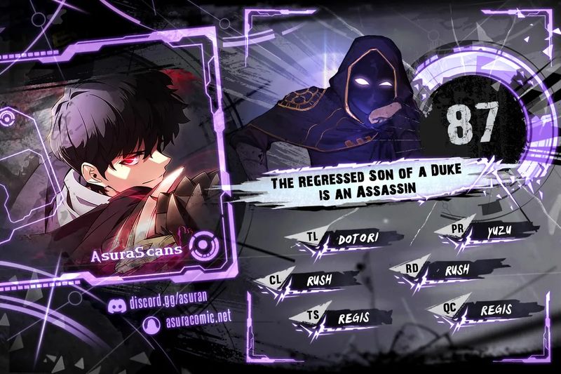 18+ The Regressed Son of a Duke is an Assassin Chapter 87 page 1