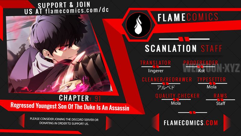 18+ The Regressed Son of a Duke is an Assassin Chapter 91 page 1