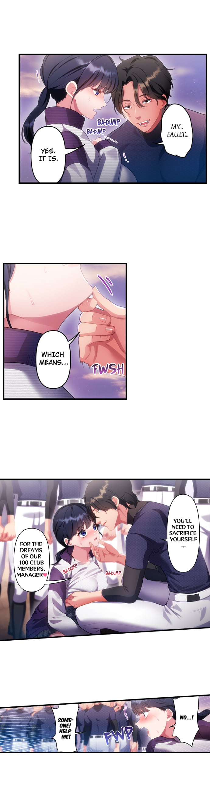 18+ The Toy of 100 Baseball Players (Uncensored) Chapter 2 page 7