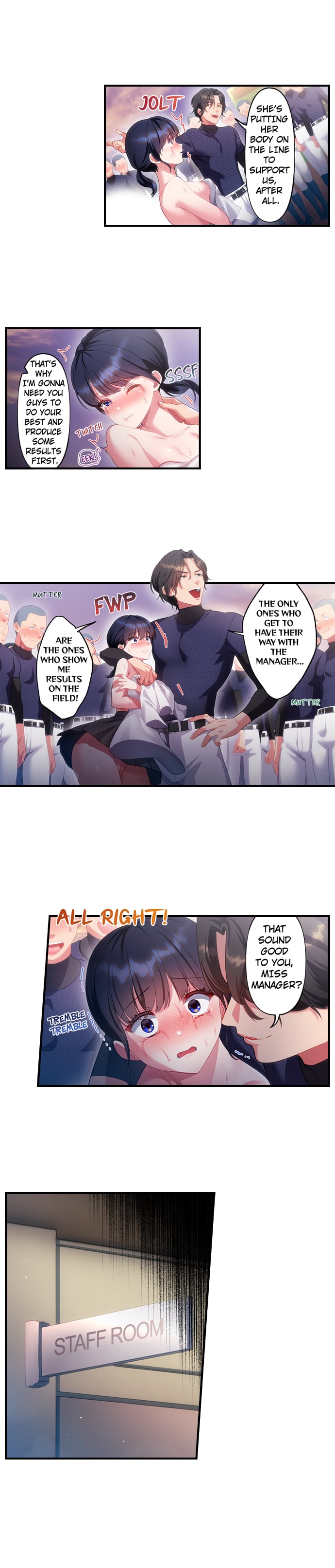 18+ The Toy of 100 Baseball Players (Uncensored) Chapter 4 page 4