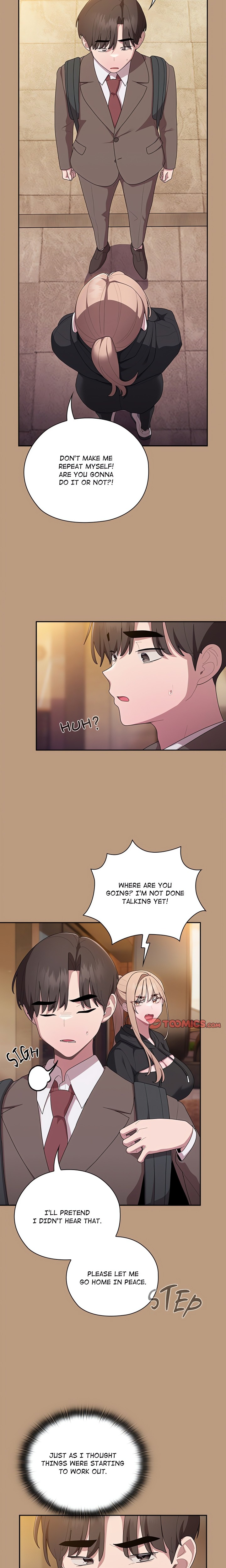 18+ Troublesome Employee Warning (Uncensored) Chapter 34 page 9