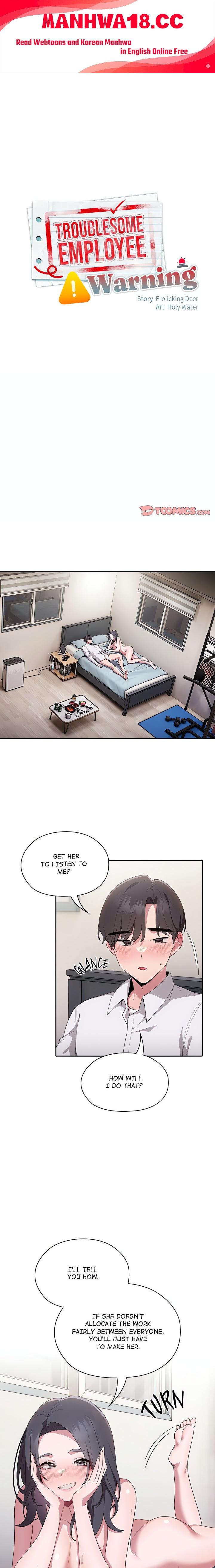 18+ Troublesome Employee Warning (Uncensored) Chapter 6 page 1