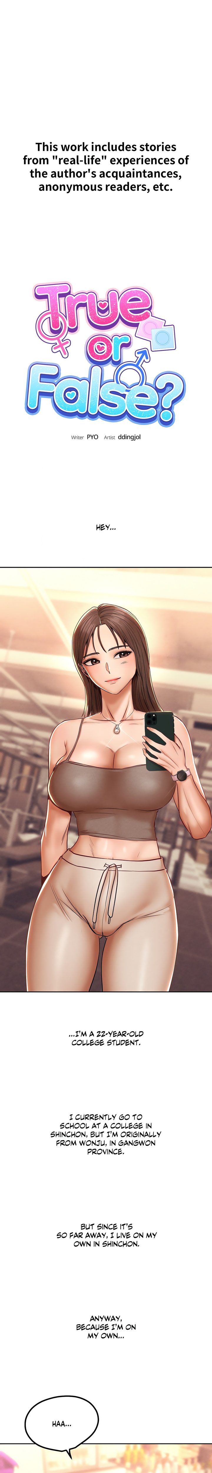 18+ True or False? Chapter 102 page 1