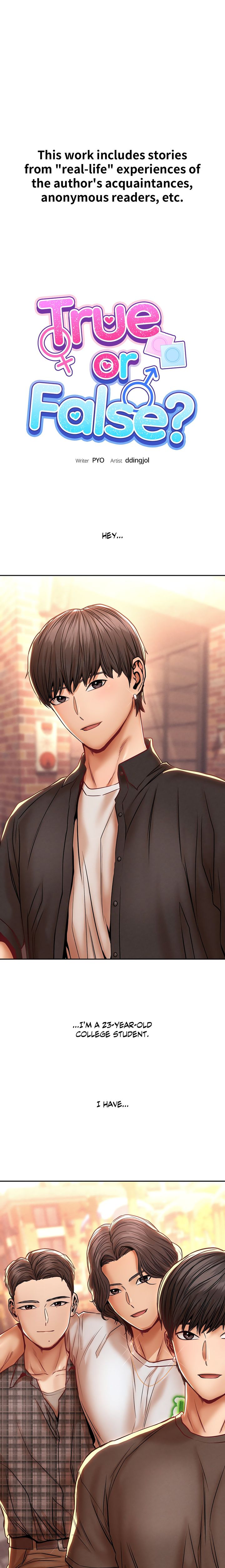 18+ True or False? Chapter 106 page 1