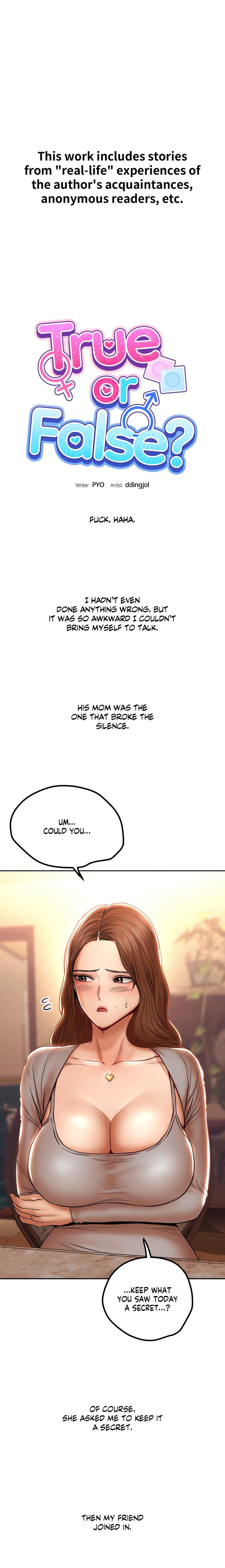 18+ True or False? Chapter 108 page 1