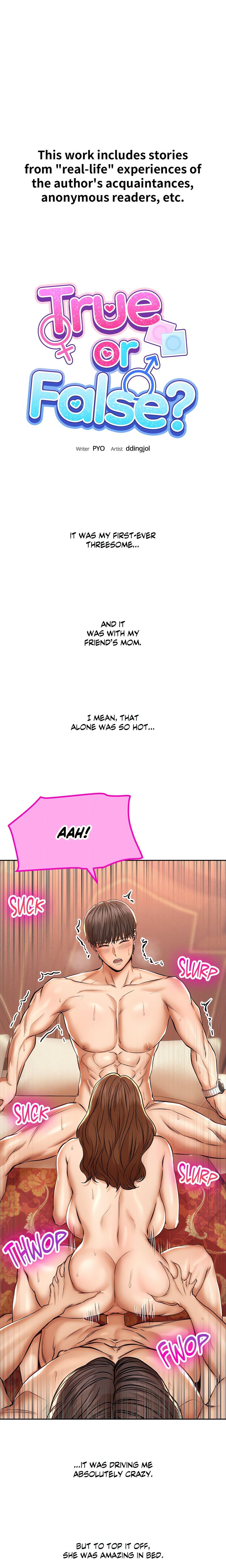 18+ True or False? Chapter 109 page 1
