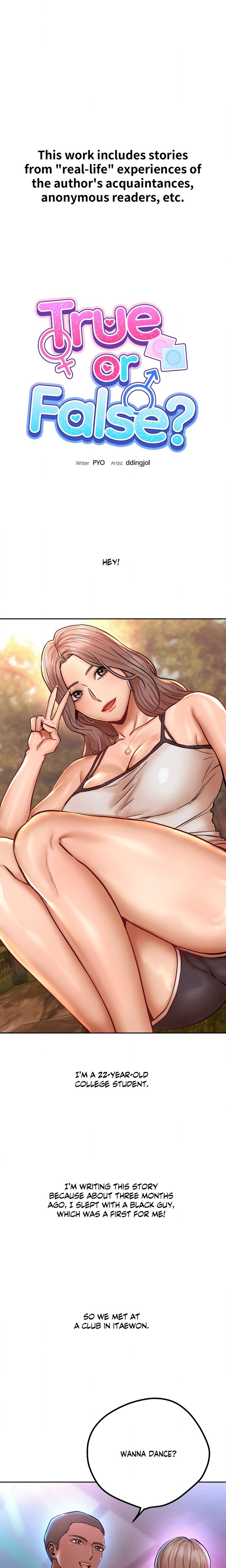 18+ True or False? Chapter 131 page 1