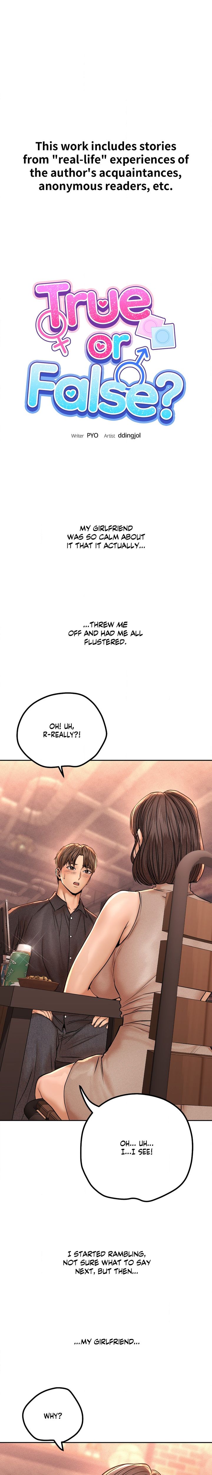 18+ True or False? Chapter 137 page 1
