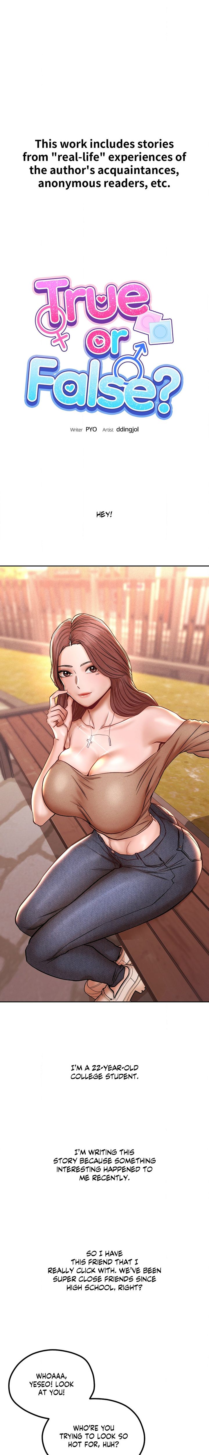 18+ True or False? Chapter 139 page 1