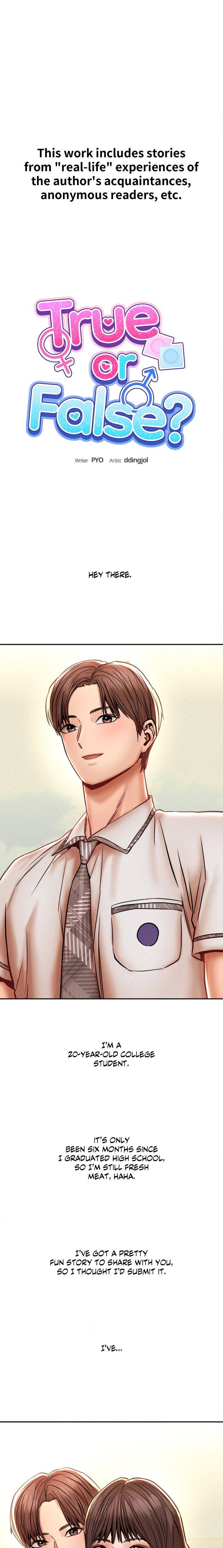 18+ True or False? Chapter 144 page 1
