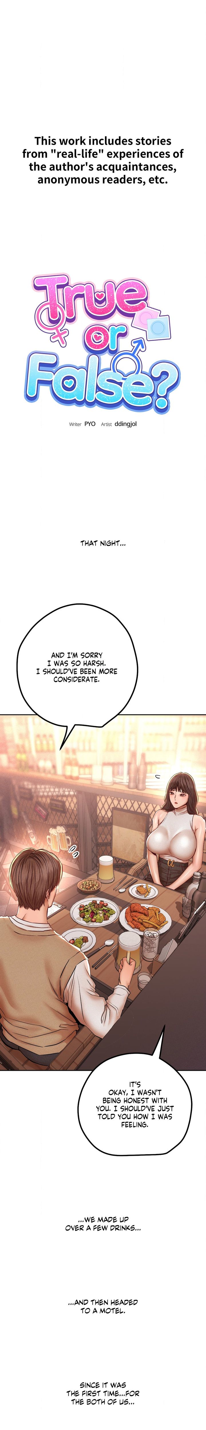 18+ True or False? Chapter 145 page 1