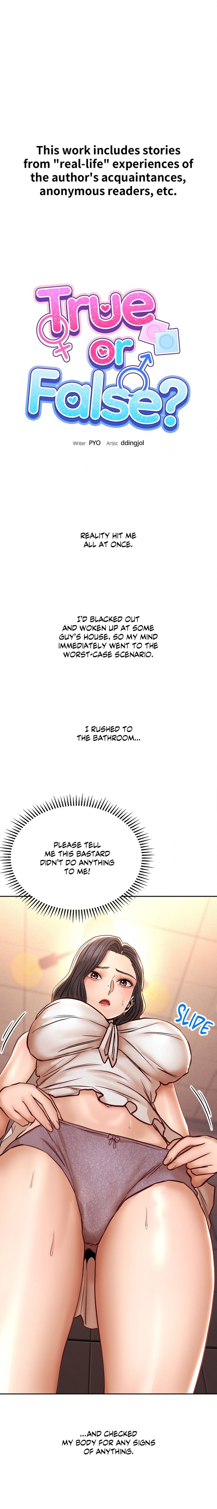 18+ True or False? Chapter 149 page 1