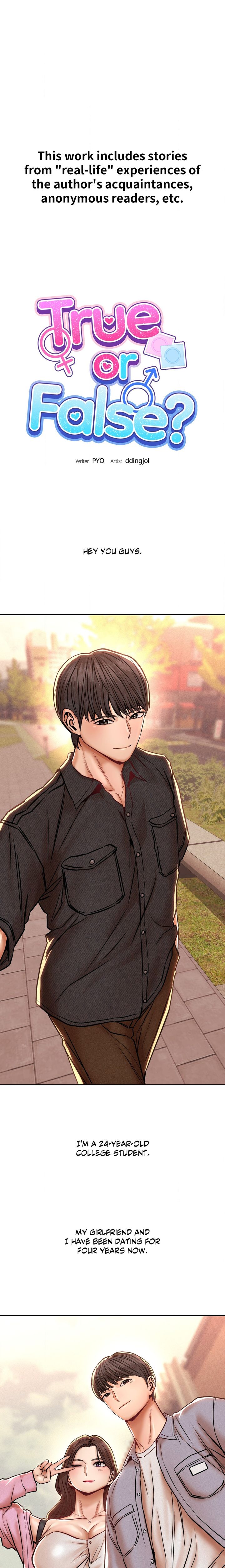 18+ True or False? Chapter 152 page 1