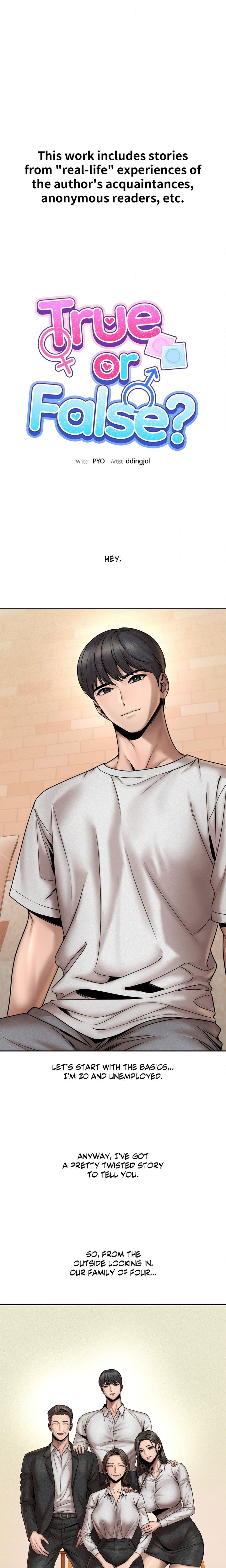 18+ True or False? Chapter 155 page 1