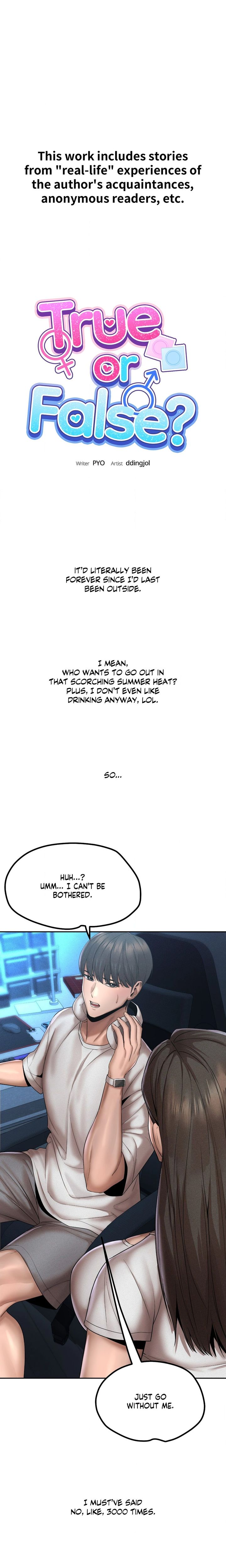 18+ True or False? Chapter 156 page 1