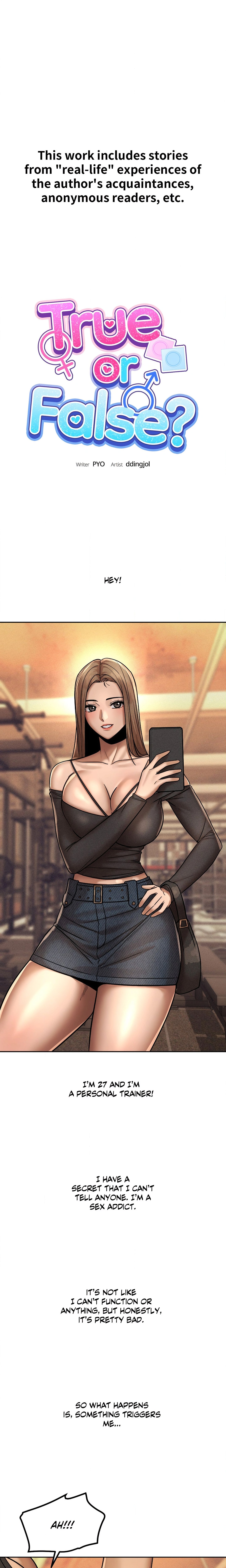 18+ True or False? Chapter 160 page 1