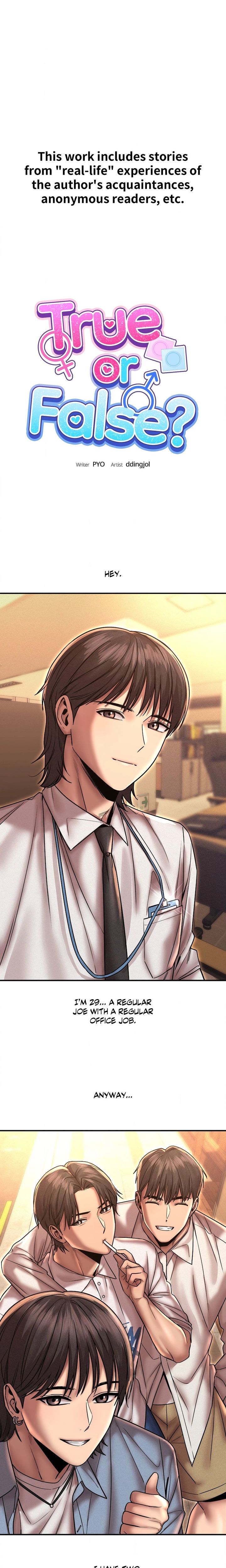 18+ True or False? Chapter 164 page 1