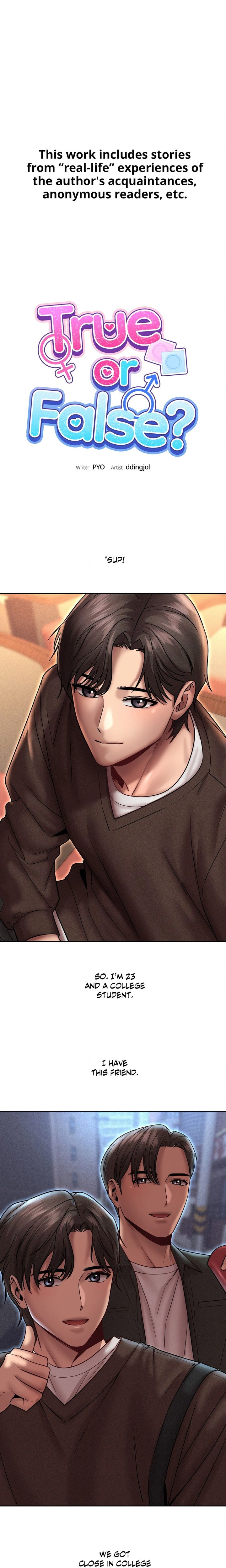 18+ True or False? Chapter 166 page 1