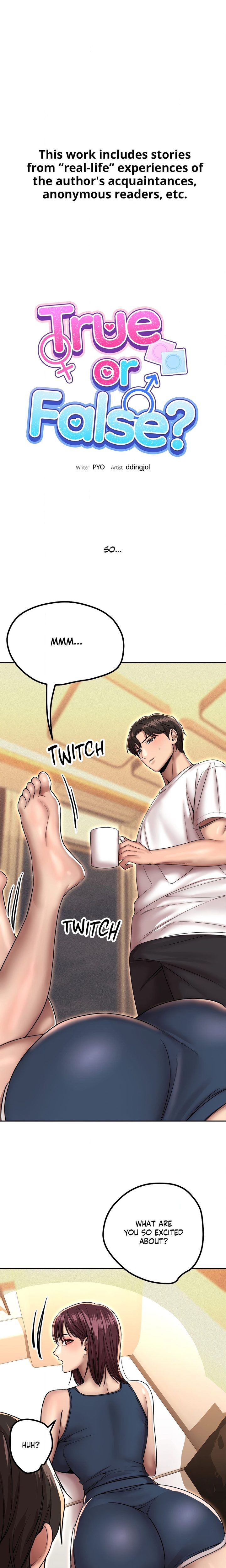 18+ True or False? Chapter 168 page 1