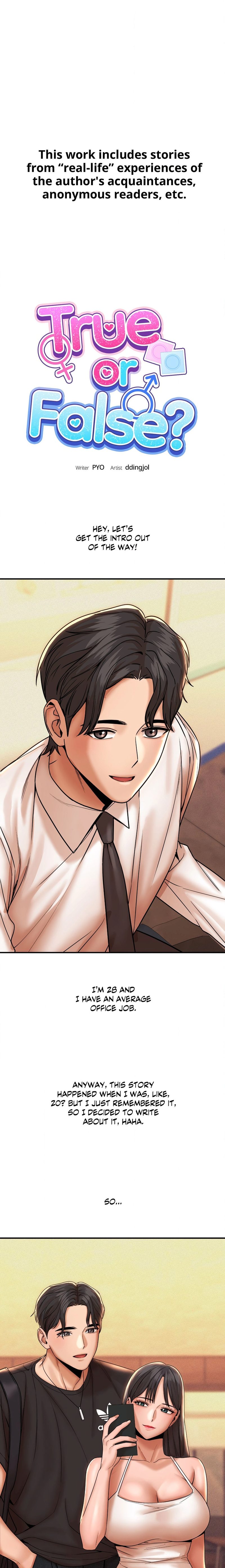 18+ True or False? Chapter 174 page 1