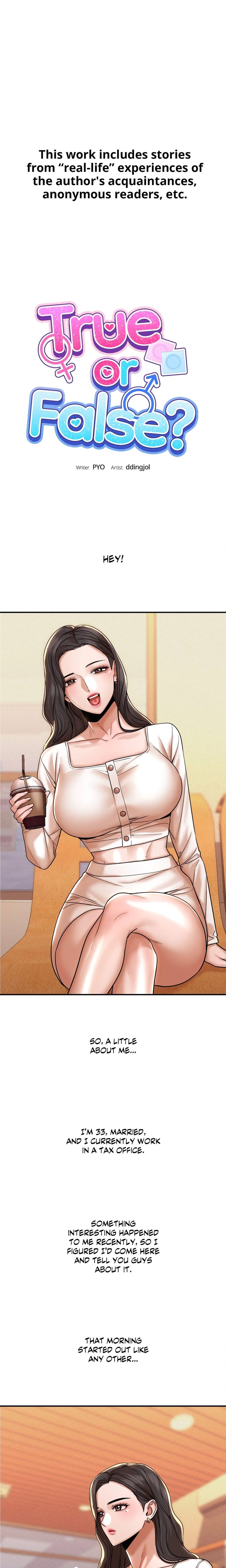 18+ True or False? Chapter 176 page 1