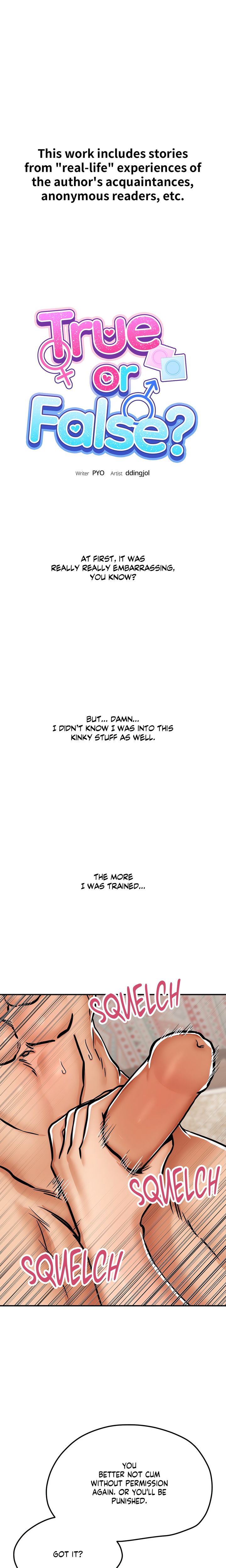 18+ True or False? Chapter 31 page 1