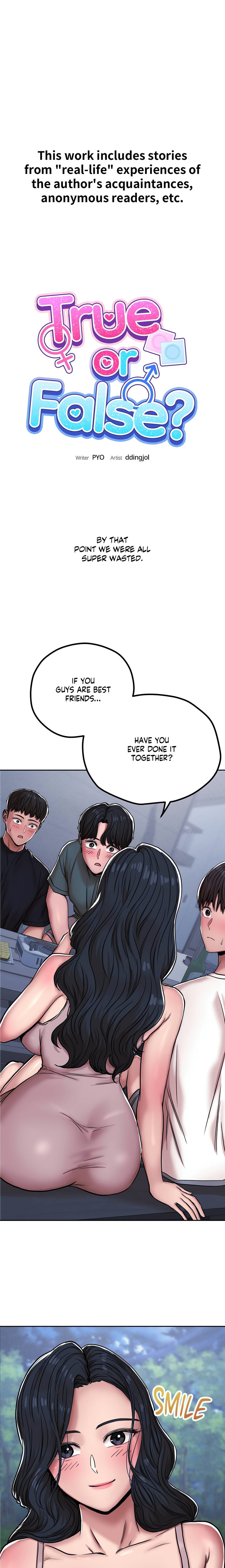 18+ True or False? Chapter 6 page 1